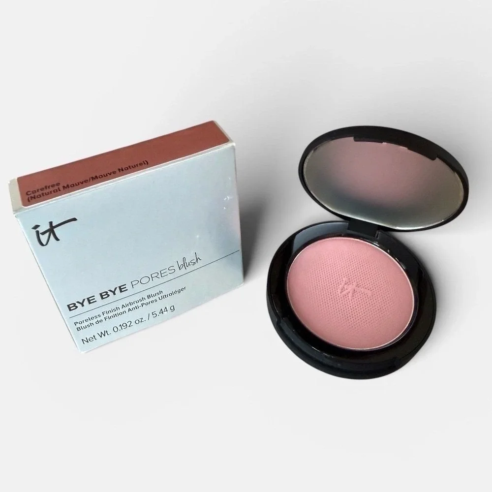 IT Cosmetics Bye Bye Pores Blush Carefree Natural Mauve